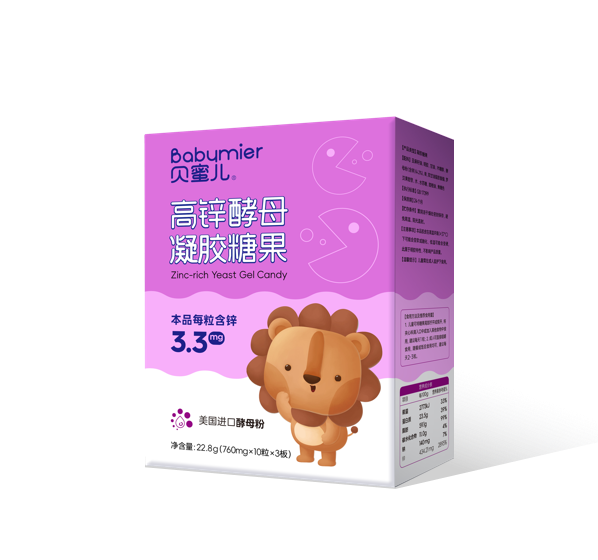高锌酵母凝胶糖果