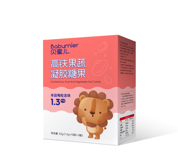 高铁果蔬凝胶糖果