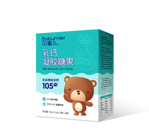 乳钙凝胶糖果