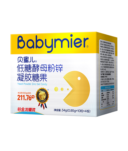 贝蜜儿低糖酵母粉锌（铂金版）